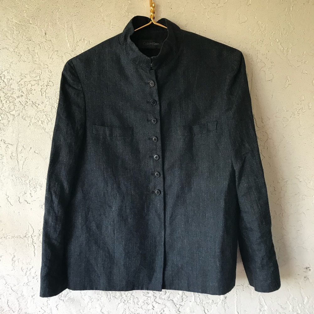 Designer collection Calvin Klein runaway jacket 8